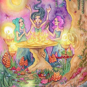 Beltane // Magical/Witch/Fantasy/Pagan/ART PRINT image 1