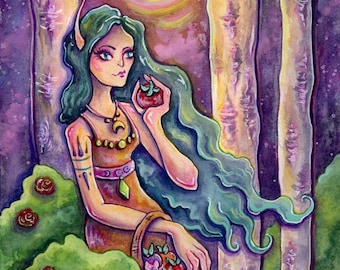 Natural Magicks // Fairy/Witch/Fantasy/Magic/ART PRINT