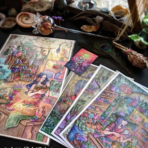 Beltane // Magical/Witch/Fantasy/Pagan/ART PRINT image 4