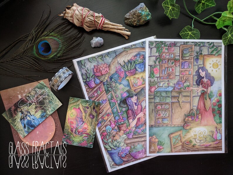 Beltane // Magical/Witch/Fantasy/Pagan/ART PRINT image 3