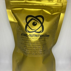 Atomic-Nutrition.com - ORMUS - Monoatomic Gold - White Powder Gold