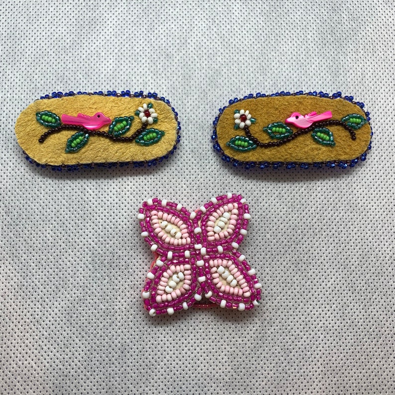 beaded hair accessories