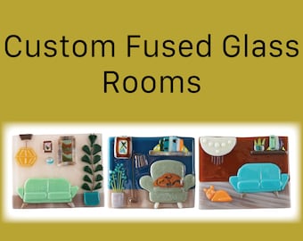 Custom Fused Glass Room | Glass Pet Art Commission