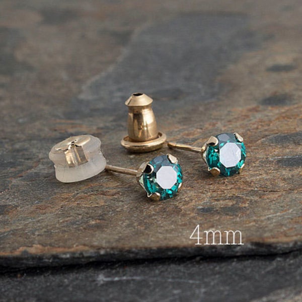 Green Topaz Earrings Etsy