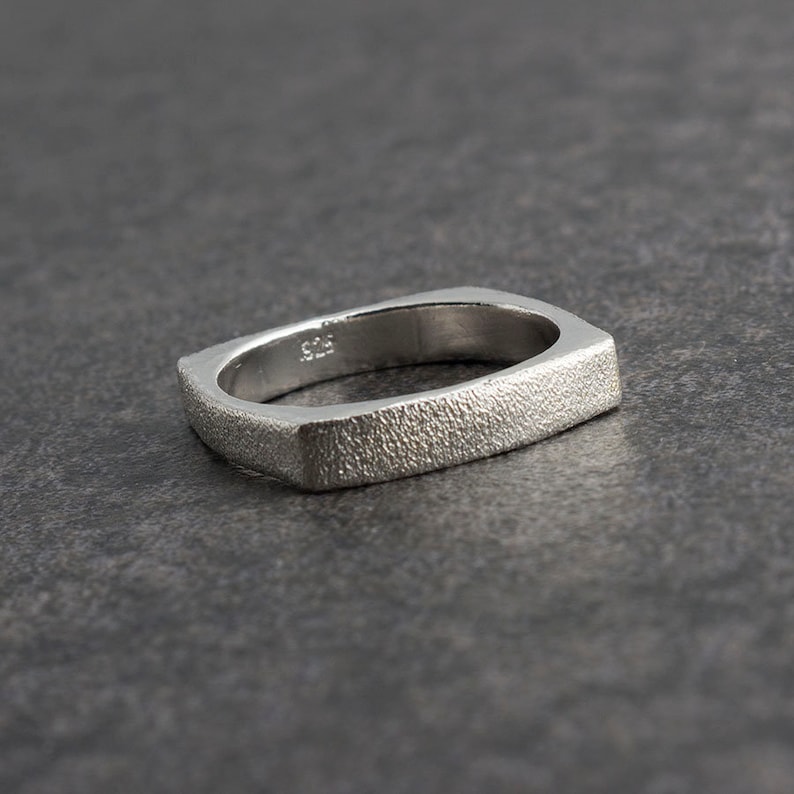 Engagement Ring Statement Ring Handmade Ring Silver Band Ring Men and Women Ring Wedding Band Wedding Band Ring