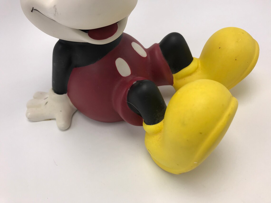 Vintage Mickey Mouse Piggy Bank Enesco Ceramic Coin Bank | Etsy