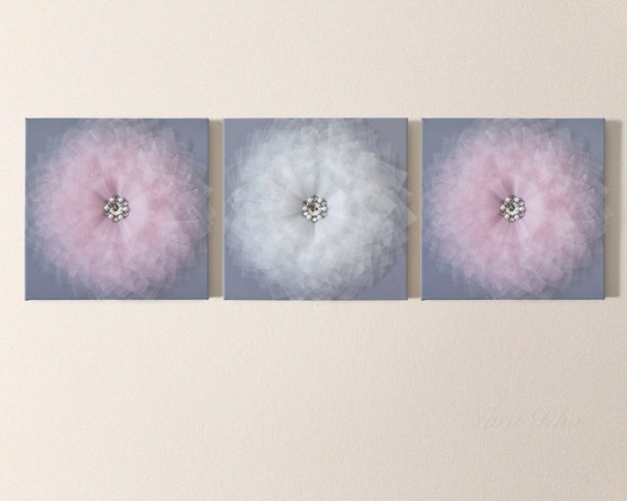 pink and gray nursery decor