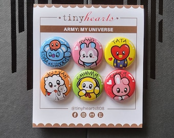 Magnets - ARMY: My Universe inspired by BT21 - 1"