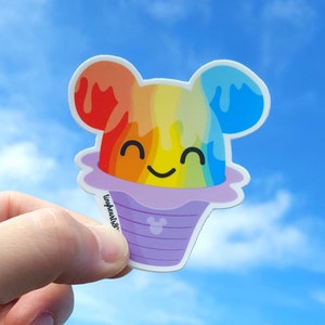 Sticker - Mickey Shave Ice - 2.75" x 3"