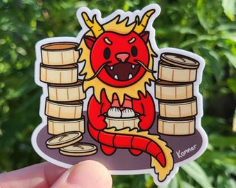 Sticker - Dragon 3" x 3"
