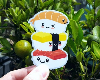 Sticker - Sushi Stack - 2.25&quot; x 3.125&quot;