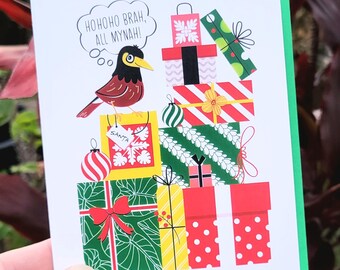 Note Card - Holiday Collection: All Mynah - A2