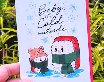 Note Card - Holiday Collection: Cold Outside - A2