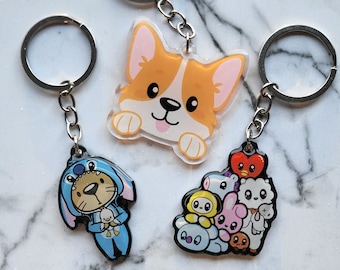 Keychains - 2" Acrylic Cuties