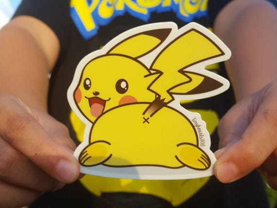 Sticker - Pikachu Pokemon - 3 x 3