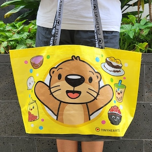 Reusable Bag - Yellow - 13&quot;x20.5&quot;x7.5&quot;