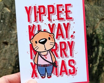 Note Card - Holiday Collection: Yippee Ki-Yay - A2