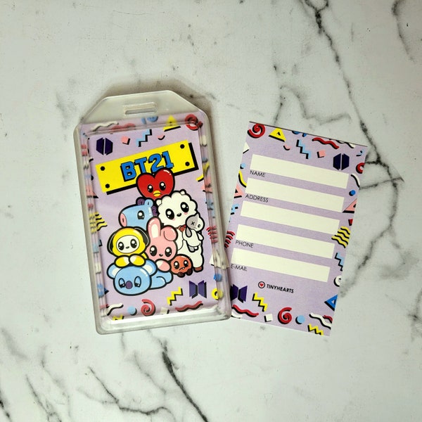 Luggage Tag Holder - BT21