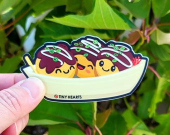 Sticker - Takoyaki - 3.75" x 2.0"