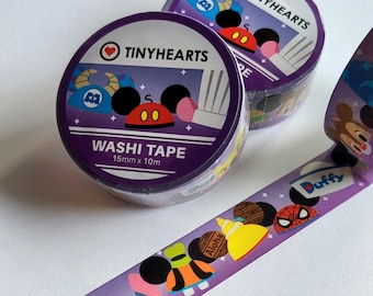 Washi Tape - Mickey Ears - 15mm x 10m Roll