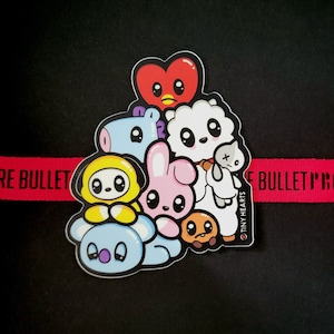 Sticker - BT21 - 2.7&quot; x 3.2&quot;