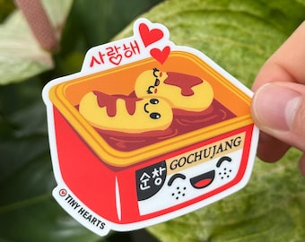 Sticker - Tteokbokki - 3" x 2.75"