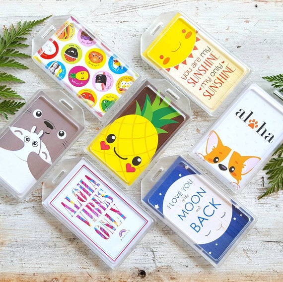 kawaii luggage tag