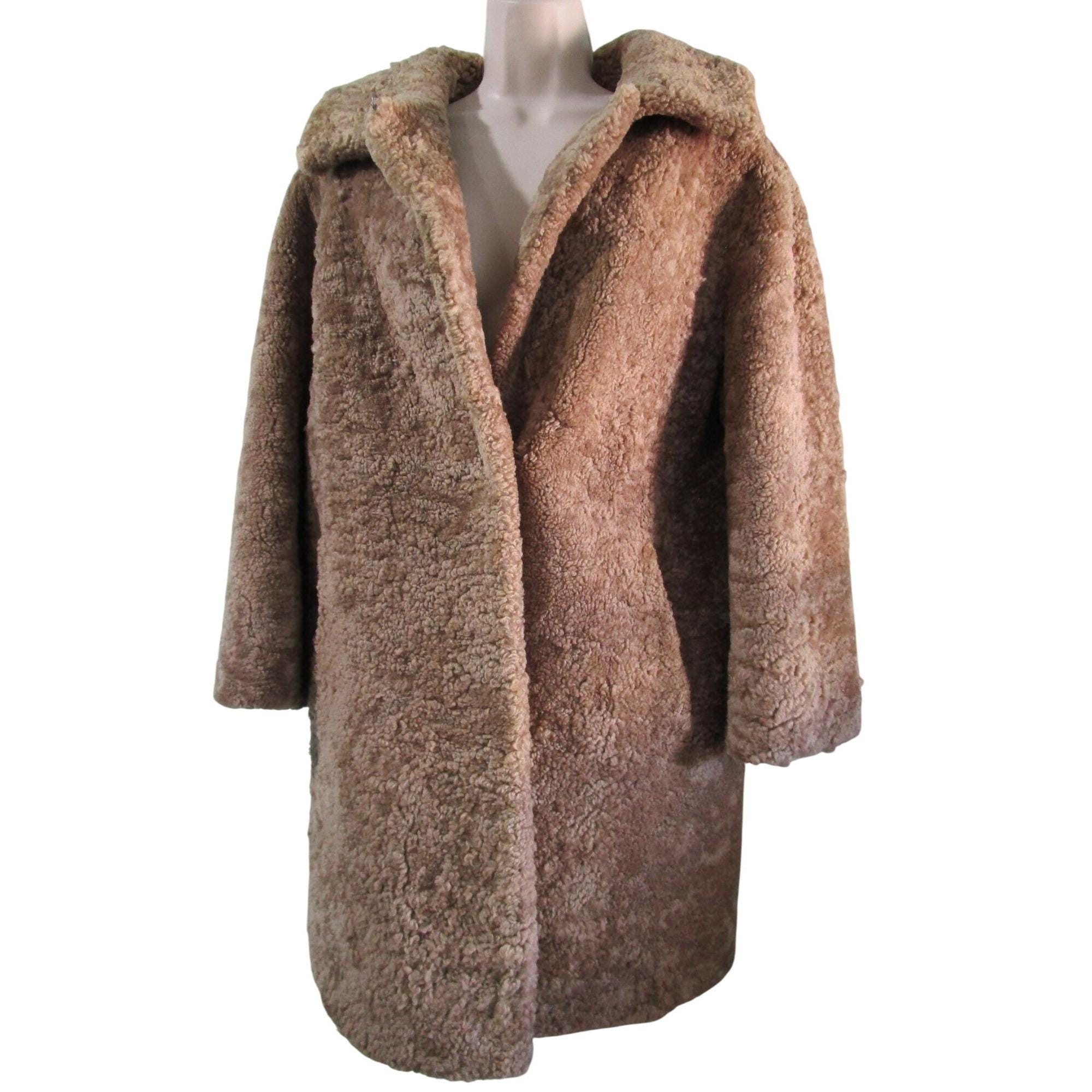 アクレント　Fake mouton fur coat アクレント Fake mouton fur coat