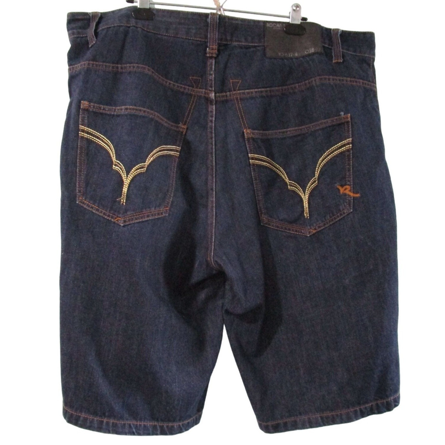 パンツ ROCA WEAR washed denim shorts y2k 00s Vintage Men's Y2K Paco Jeans Streetgear Jorts - Cotton