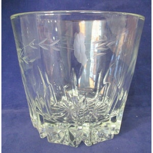 Vintage Princess House Heritage Windflower Ice Bucket Crock EUC