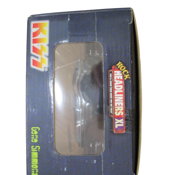 KISS Gene Simmons Rock Headliners XL Figure in Box Certificate