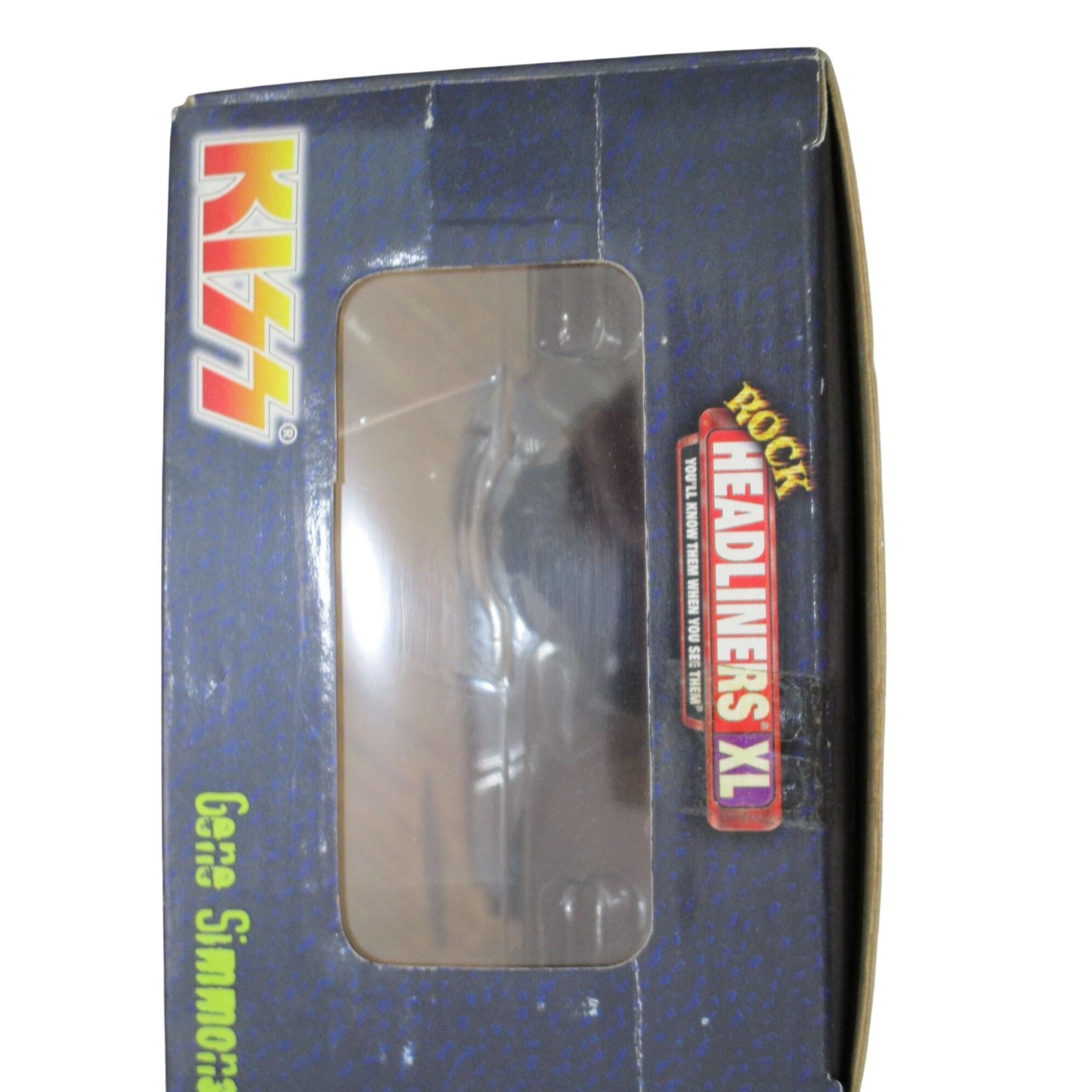 KISS Gene Simmons Rock Headliners XL Figure in Box Certificate