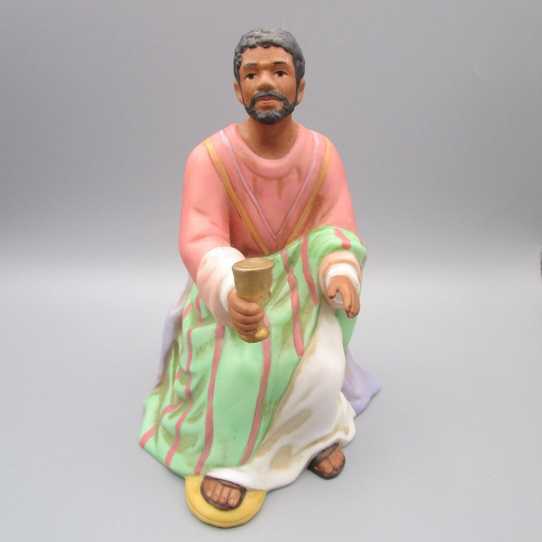 Vintage Last Supper Seated Apostle Home Interiors 2003 Ceramic GUC - Etsy
