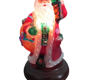 Vintage Old World Weihnachten Yuletide Santa Light 1997 im Ruhestand GUC Works