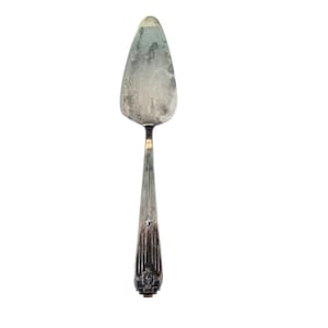 Zia International Silverplate 1990-93 Pie Cake Desert Server Tarnish GUC