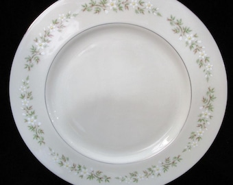 アメリカ製ヴィンテージ　LENOX　花文リムプレート USA【未使用】 Lenox Serving Bowl Vintage Lenox Cream Bone China Made in the