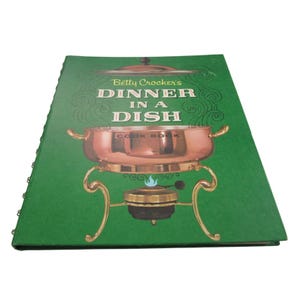 Betty Crockers Dinner In A Dish Kookboek 1965 geïllustreerd GUC