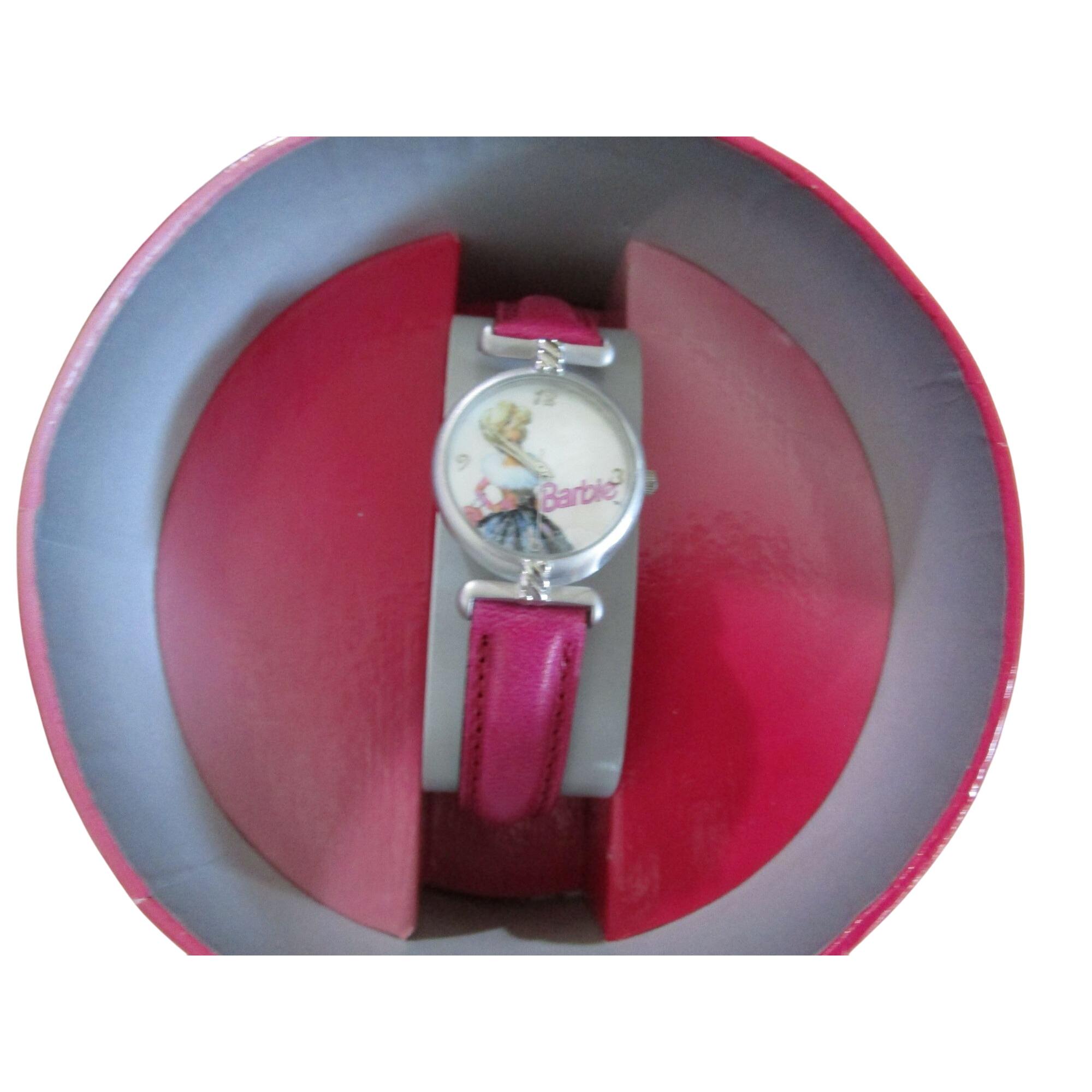 Vintage Barbie Starlight Waltz Watch Pink Leather Strap Box  display picture 2