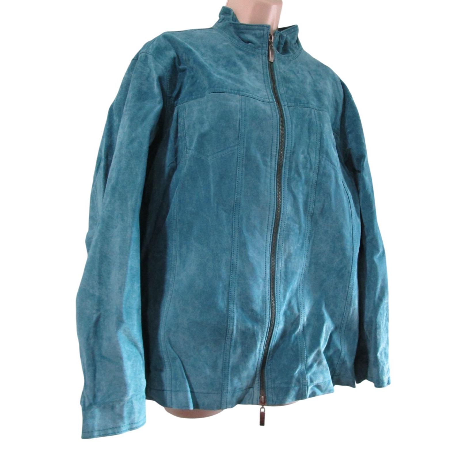 Chicos Suede Jacket - Etsy Chicos Suede Jacket - Etsy