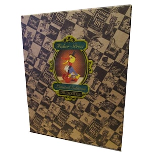 Fischer-Preis Limitierte Auflage Dr. Doodle Vintage Stil Ente Pull Spielzeug Neue Offene Box