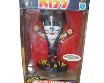 KISS Catman Peter Criss Headliners XL Rock Music Figure - Etsy