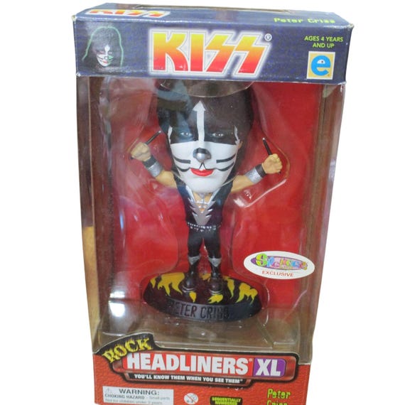KISS Catman Peter Criss Headliners XL Rock Music Figure - Etsy