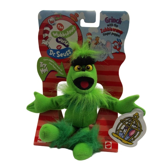 Dr Seuss the Wubbulous World Grinch Zubblewump Finger Puppet