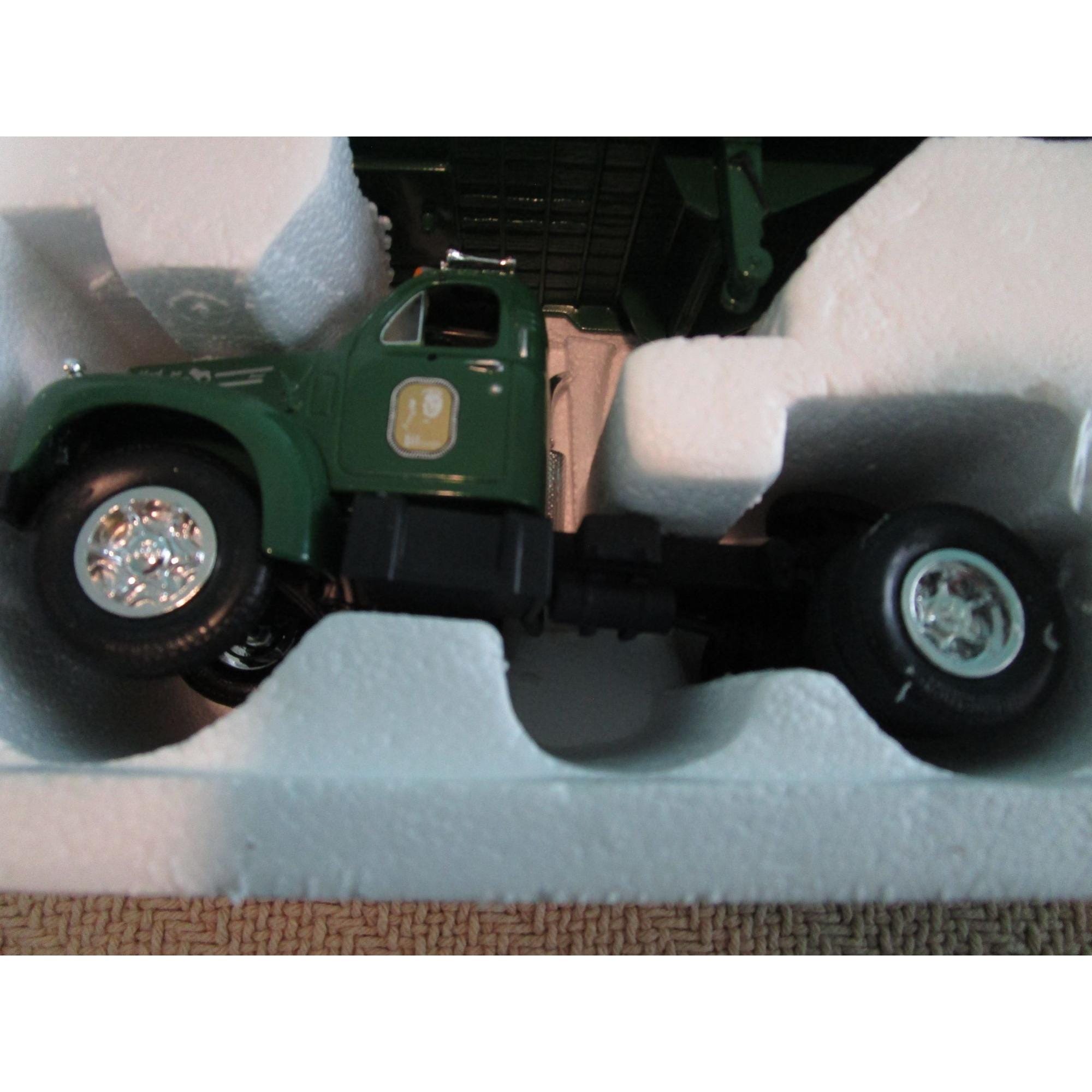 Camion Miniature 1ST Gear 1/34 Mack R Model Avec Remorque Transcon, état Occasion