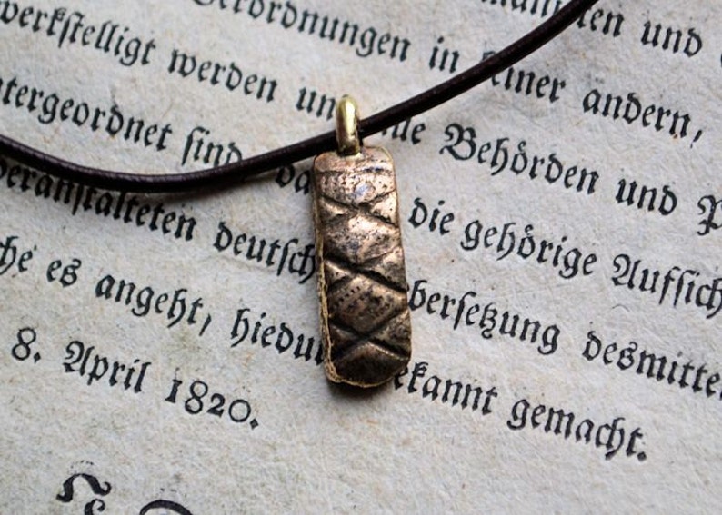 Viking/'s pendantOld bronzeHandmade jewelryOldOrnamentViking pendantBronze pendant