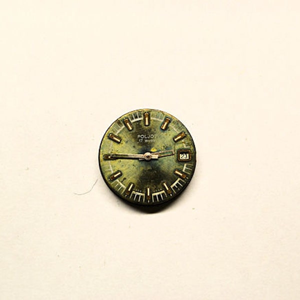 Vintage watch movements//Watch Poljot//Mechanical wristwatch//Soviet Vintage//Retro watch//For spares//