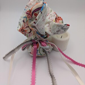 Handsewn Lace Lined Lavender Sachets; Handmade Sachet; Herbal Sachet; Handmade Crafts; Herbal Crafts