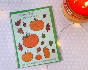 Oogst planner sticker vel
