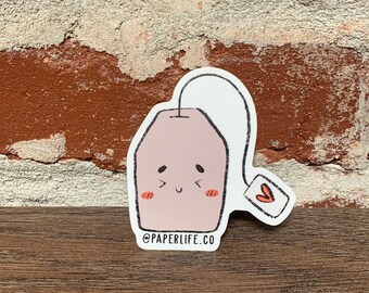 Stay Cozy, Tea Lover Vinyl Sticker