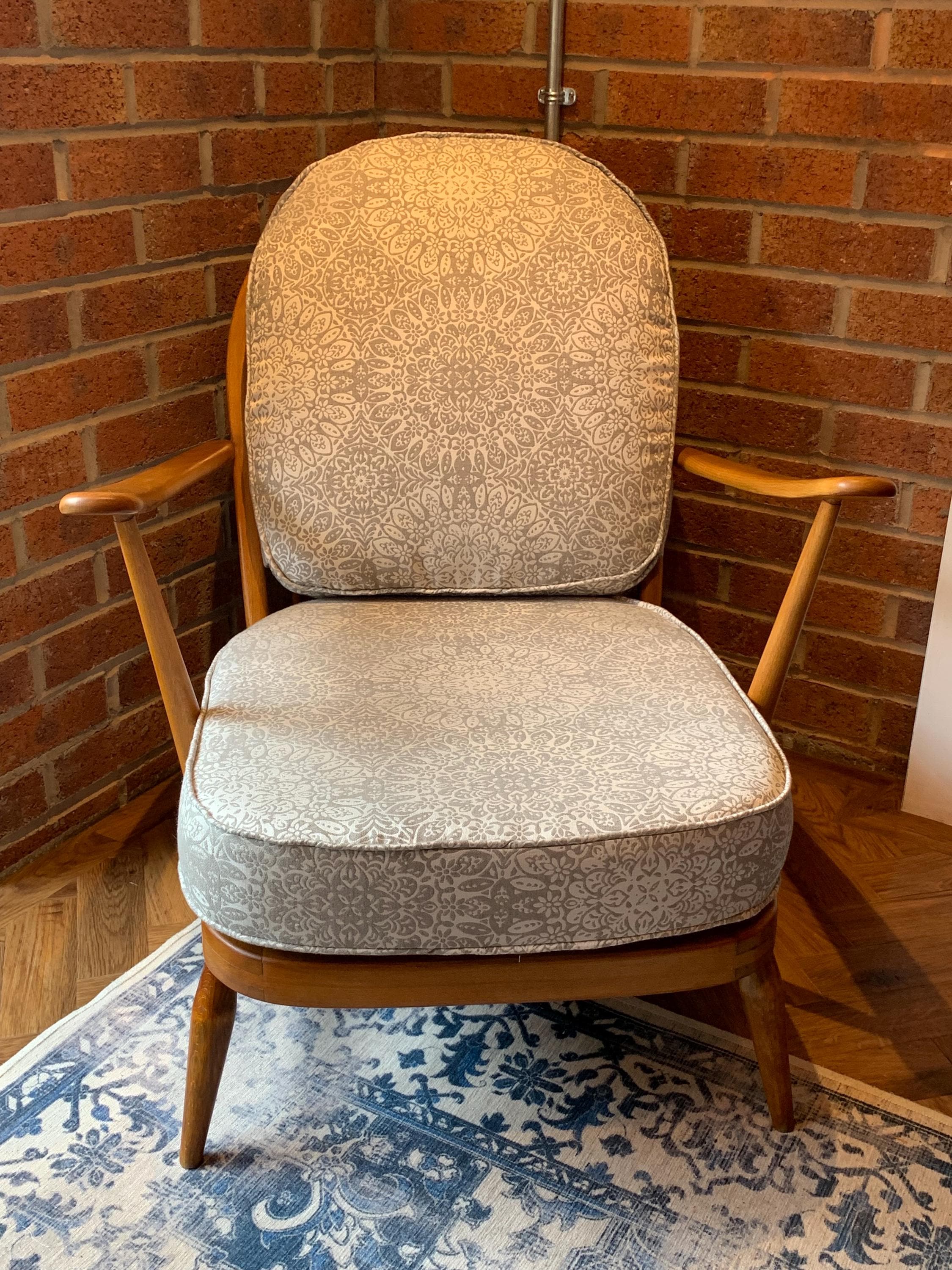 Ercol fleur de lys armchair hotsell